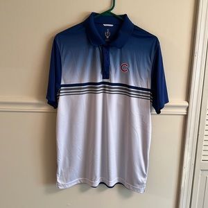 Men’s size large Chicago cubs golf polo like new. MLB